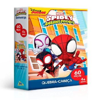 Puzzle Spidey Amazing Friends Os Vingadores - Toyster