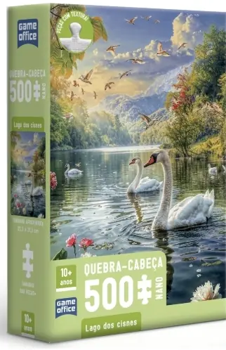 Q.cabeca Lago Dos Cisnes Game Offic.500pc