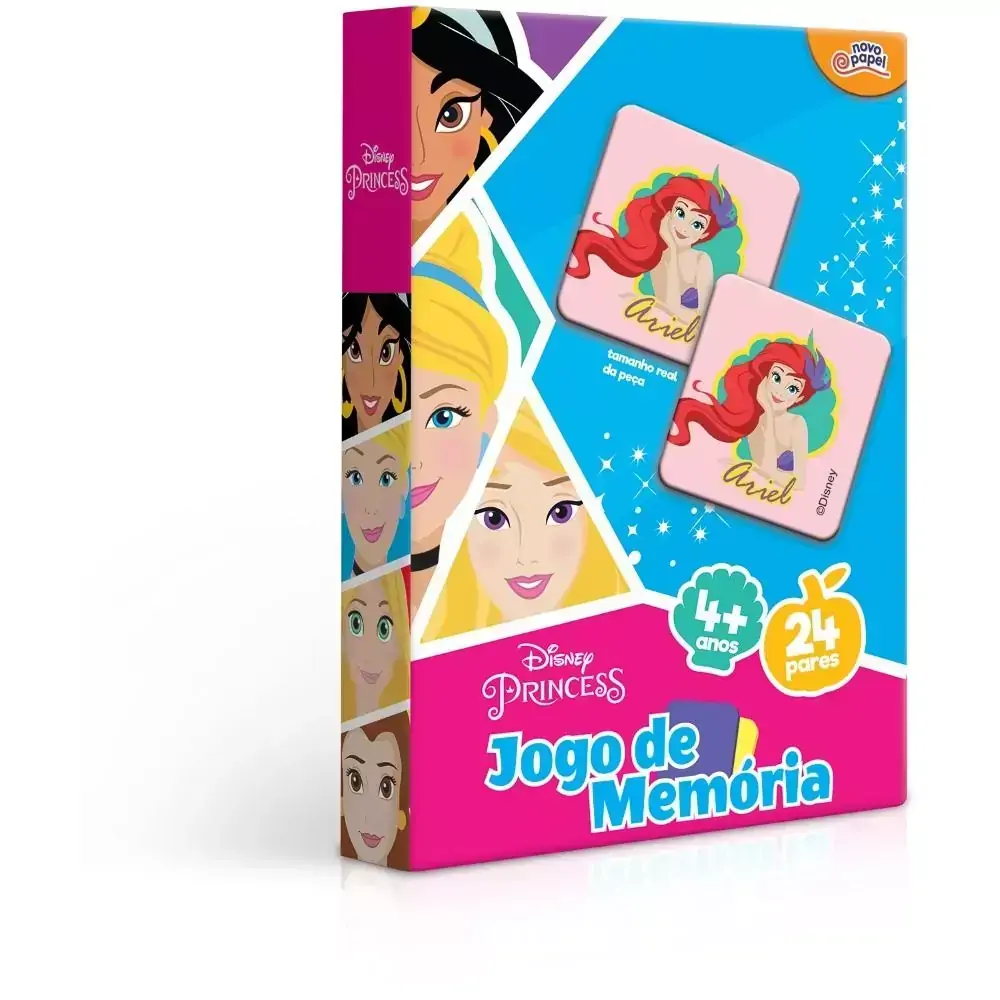 Jogo de Memoria Princesas