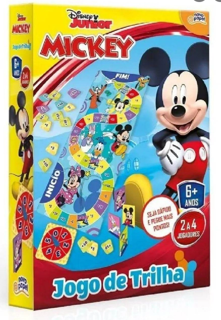 Jogo Trilha Mickey 8018 Nillo Tozzo
