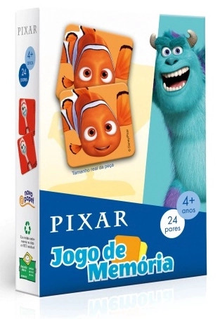 Jogo Memoria Toyster Pixar 8055 Nillo Tozzo