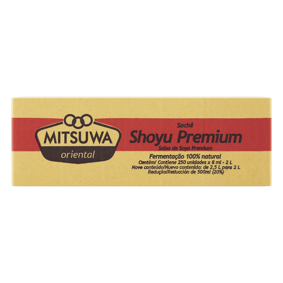 Molho Shoyu Mitsuwa Premium Caixa 250 Unidades