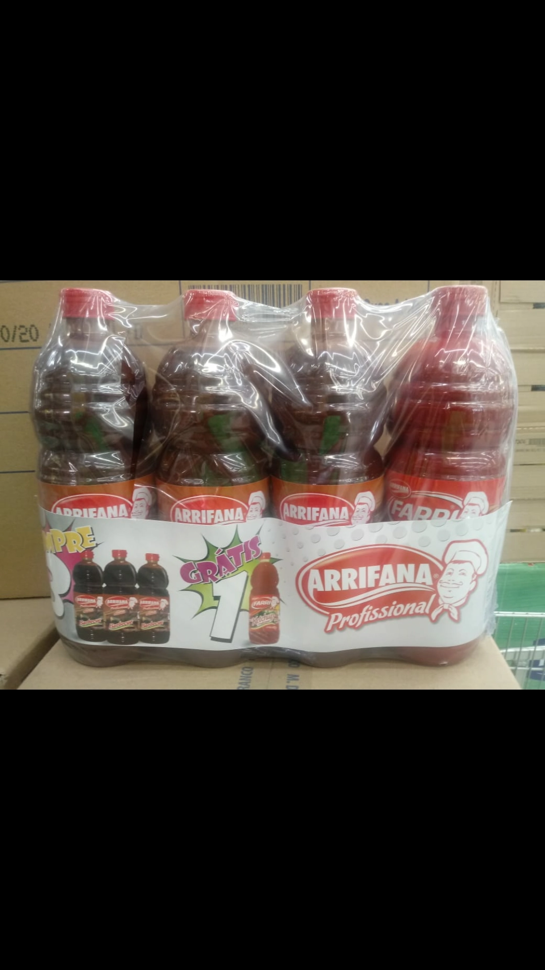 Kit 3 Molho Barbecue Arrifana 1,01k Gts Ketchup 1k