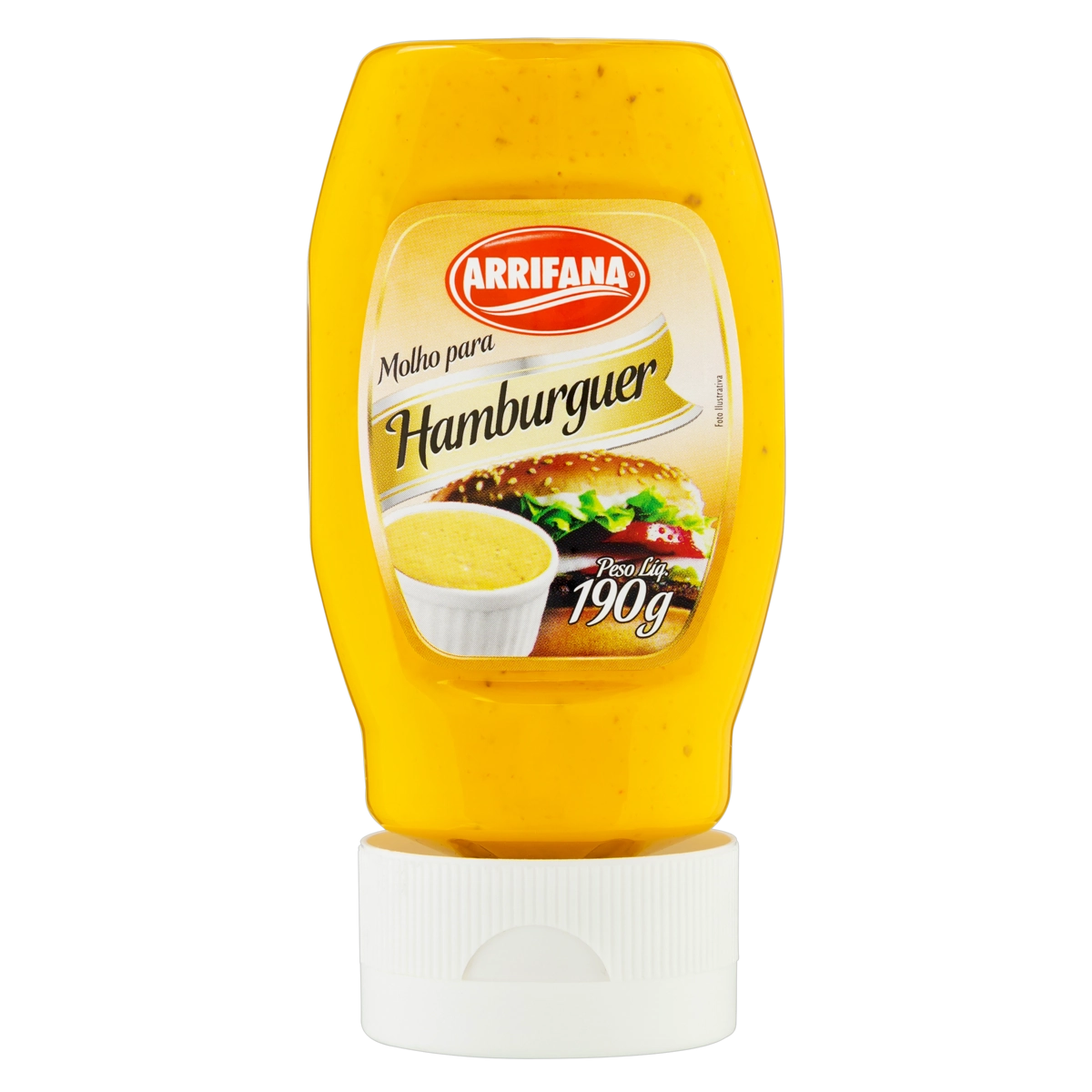 Molho Para Hambúrguer Arrifana Squeeze 190g