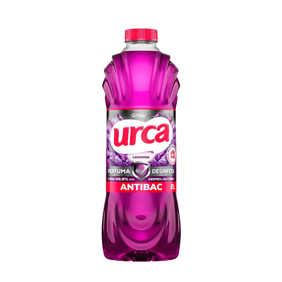 Desinfetante Multiuso Bactericida Lavanda Pinho Urca Frasco 2l