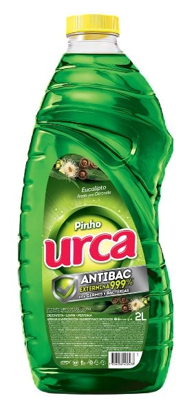 Desinfetante Bactericida Eucalipto Fresh Pinho Urca Frasco 2l