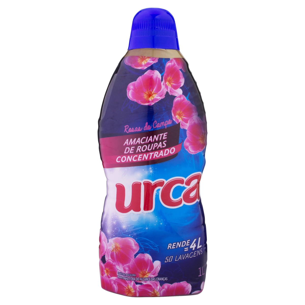 Amaciante De Roupa Concentrado Rosas Do Campo Urca Frasco 1l