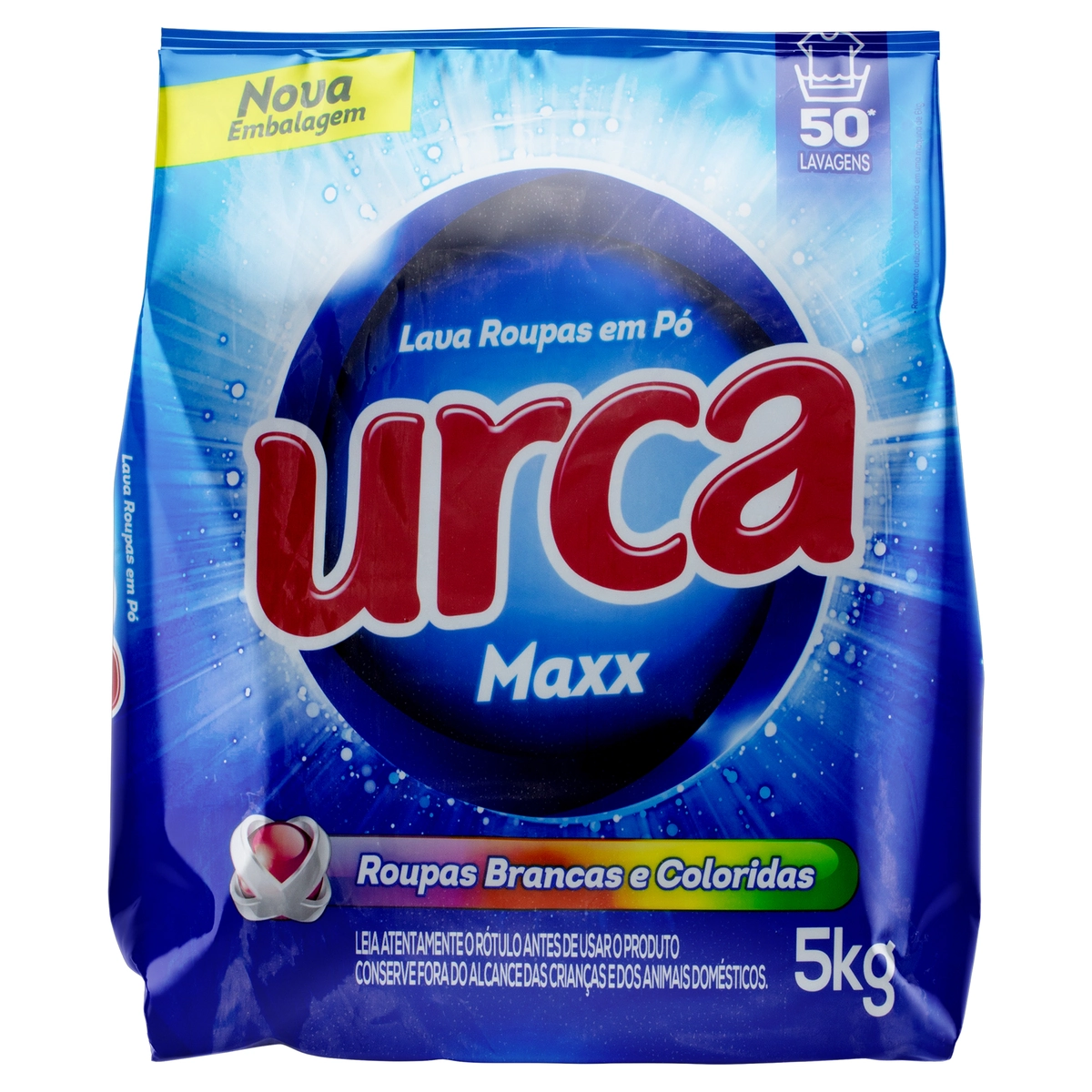 Lava Roupas Pó Urca Maxx Pacote 5kg