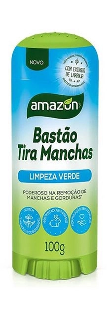 Tira Manchas Amazon Limp Verde Bastao 100g