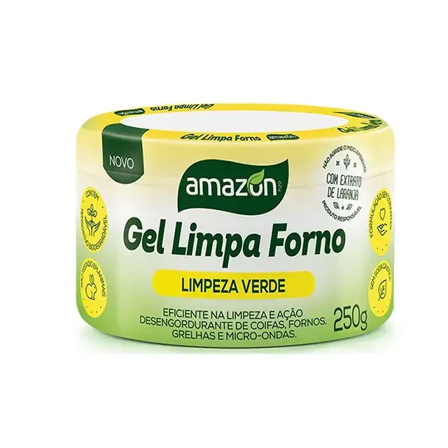 Gel Limpa Forno Amazon Limp Verde 250g
