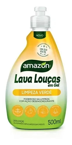 Lava Louca Amazon Limp Verde Neutro 500ml