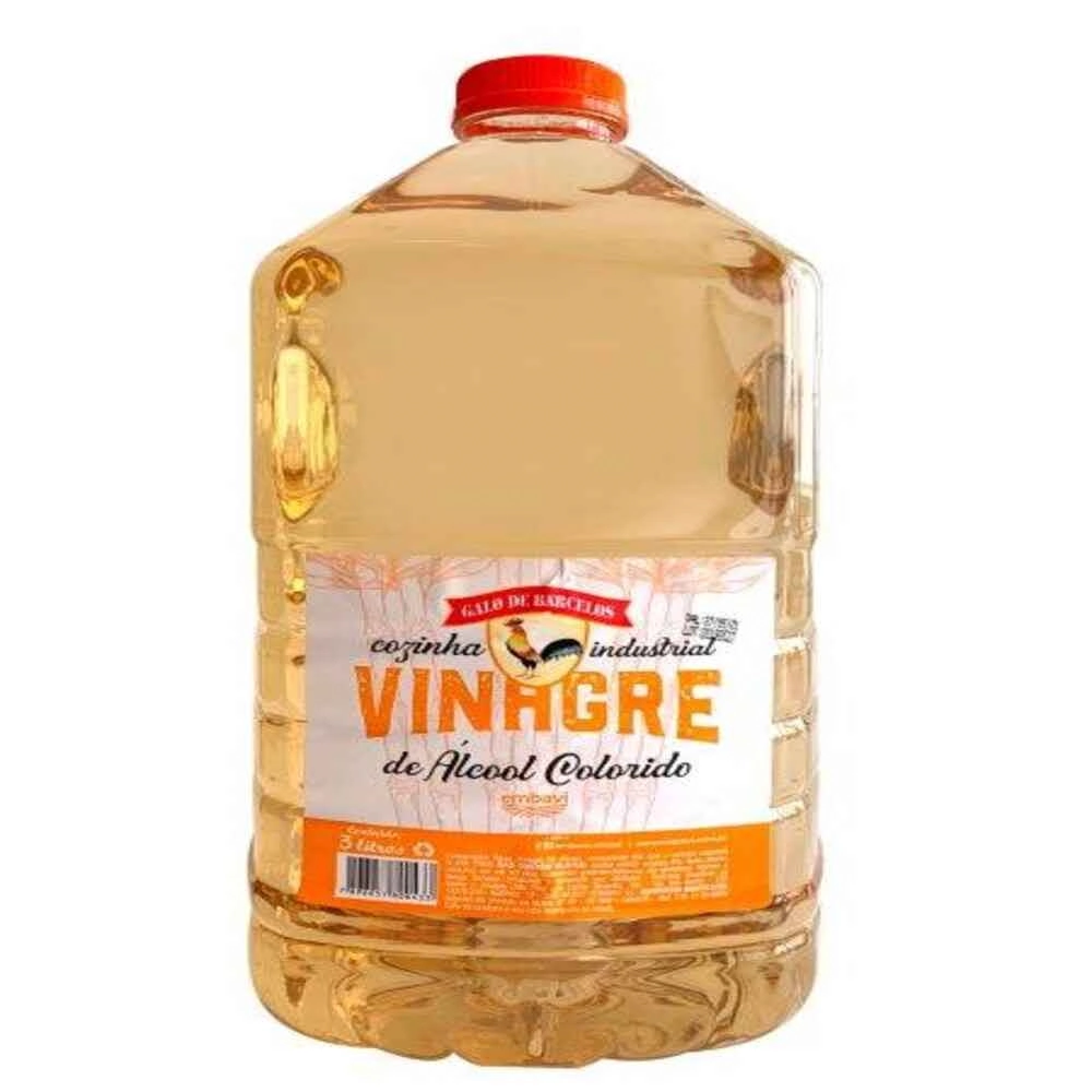 Vinagre De Alcool G Barcelos 3lt Colorido