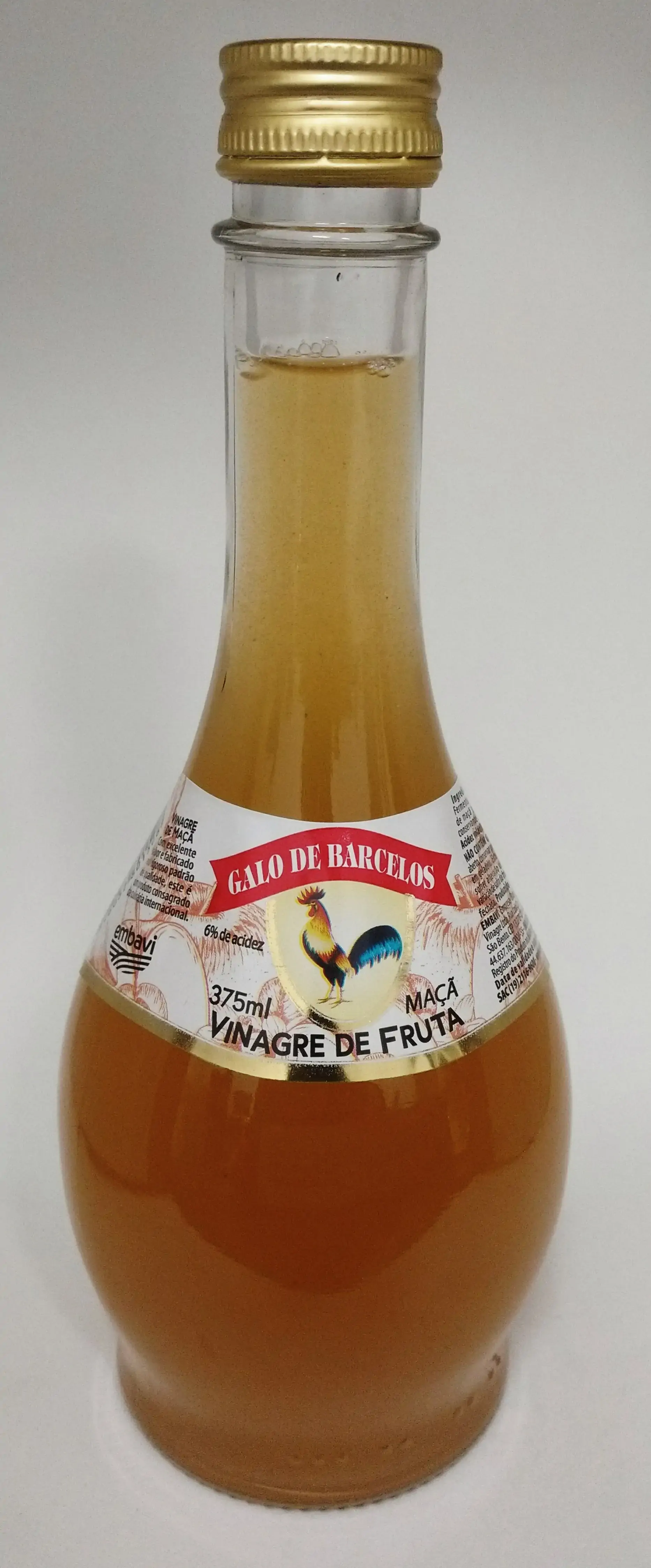 Vinagre Galo De Barcelos Fruta 375ml