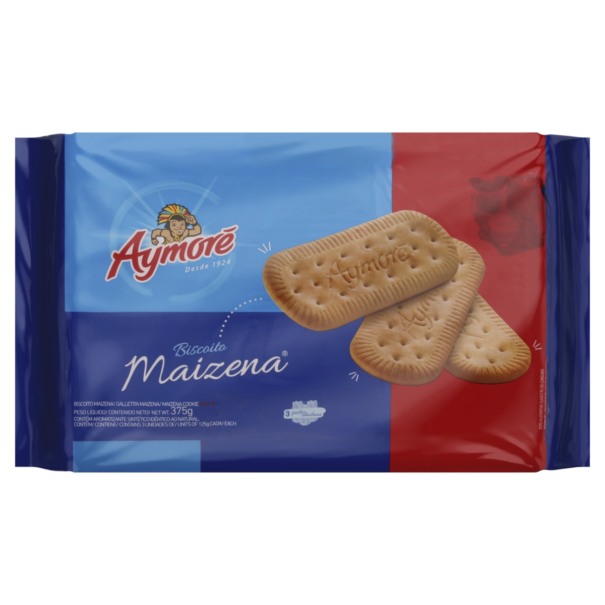 Biscoito Maisena Aymoré Pacote 375g
