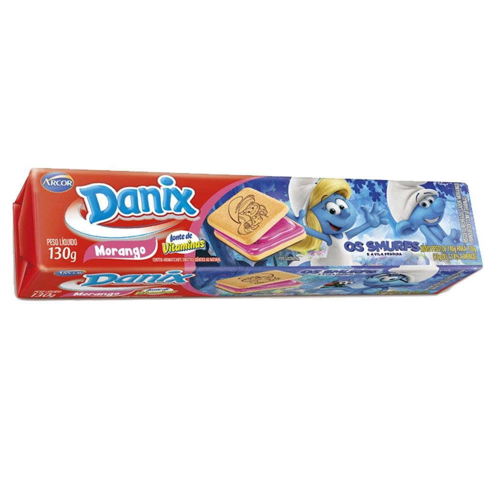 Biscoito Danix Arcor Recheado Choco Shake