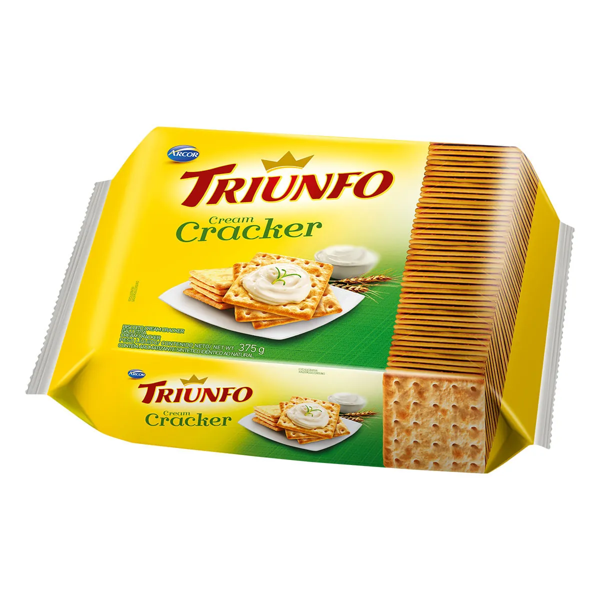 Biscoito Cream Cracker Triunfo 375g