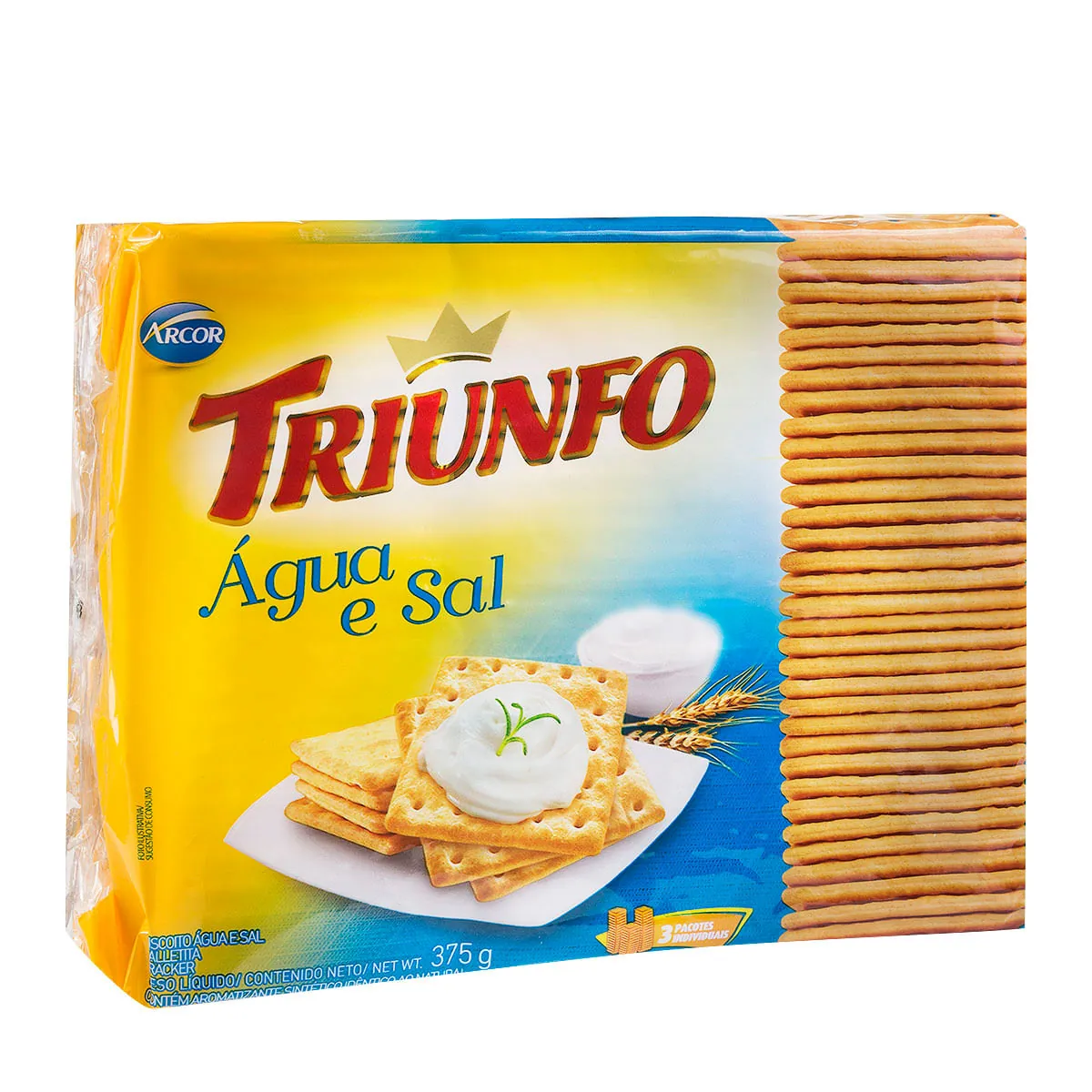 Biscoito Água e Sal Triunfo 375g