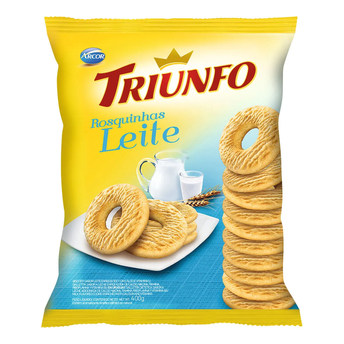 Rosquinha de Leite Triunfo 400g