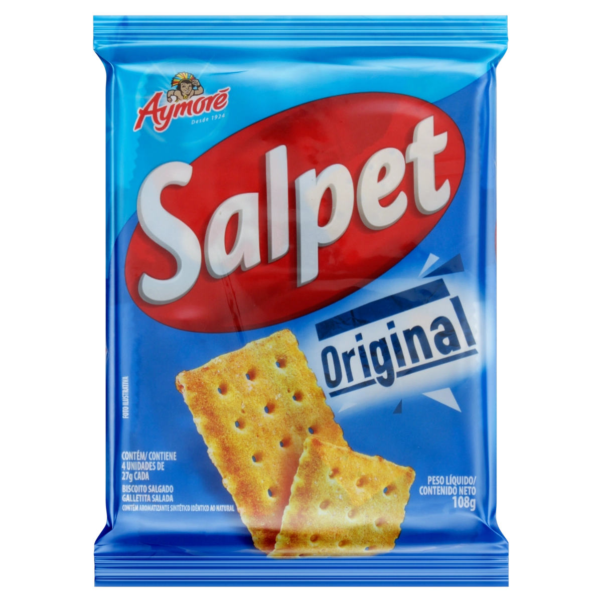 Biscoito Original Aymoré Salpet Pacote 108g