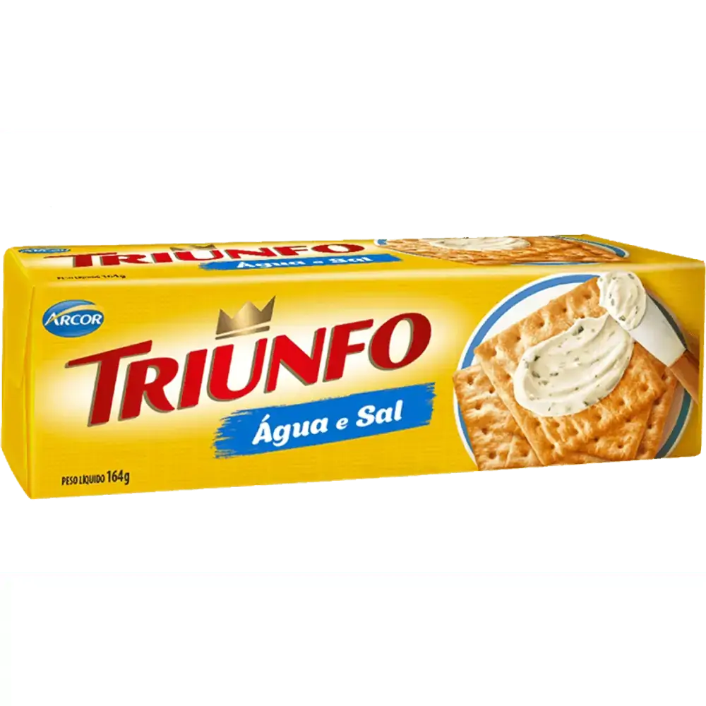 Biscoito Água e Sal Triunfo 164g