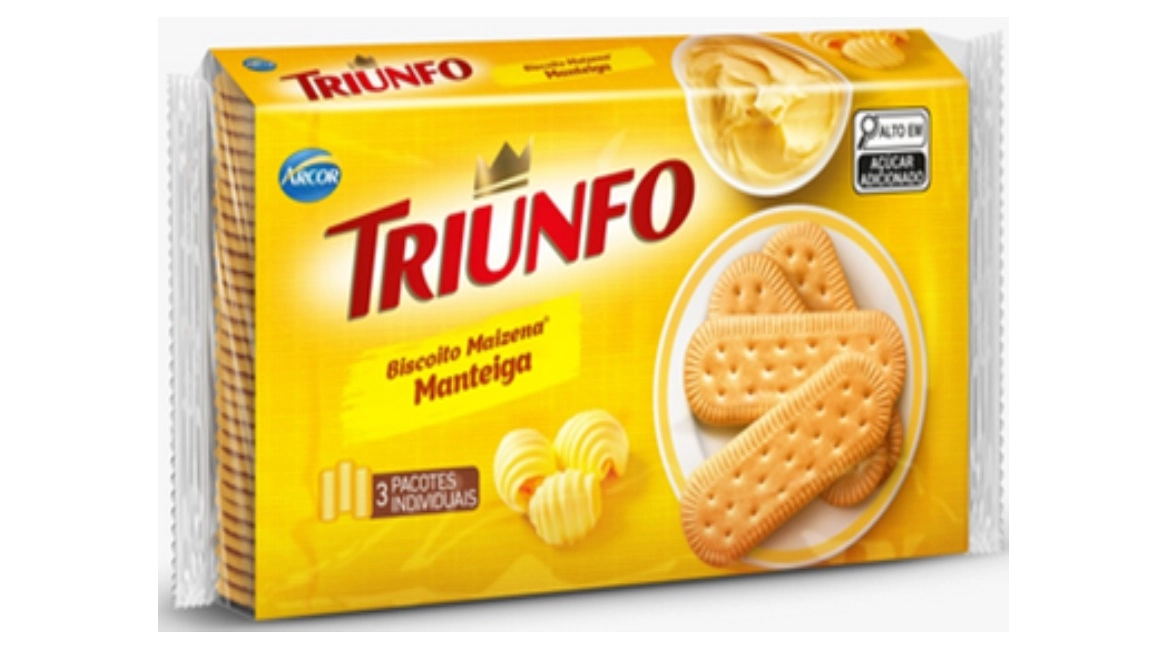 Biscoito Maisena Manteiga Triunfo Pacote 345g