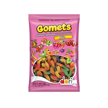 Bala Gomets Dori Minhocas ácidas