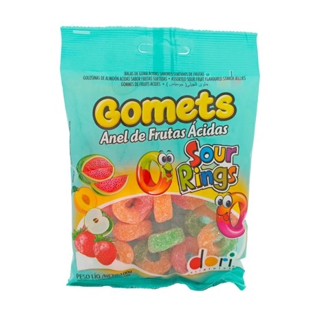 Gomets Anel Frutas 120gr