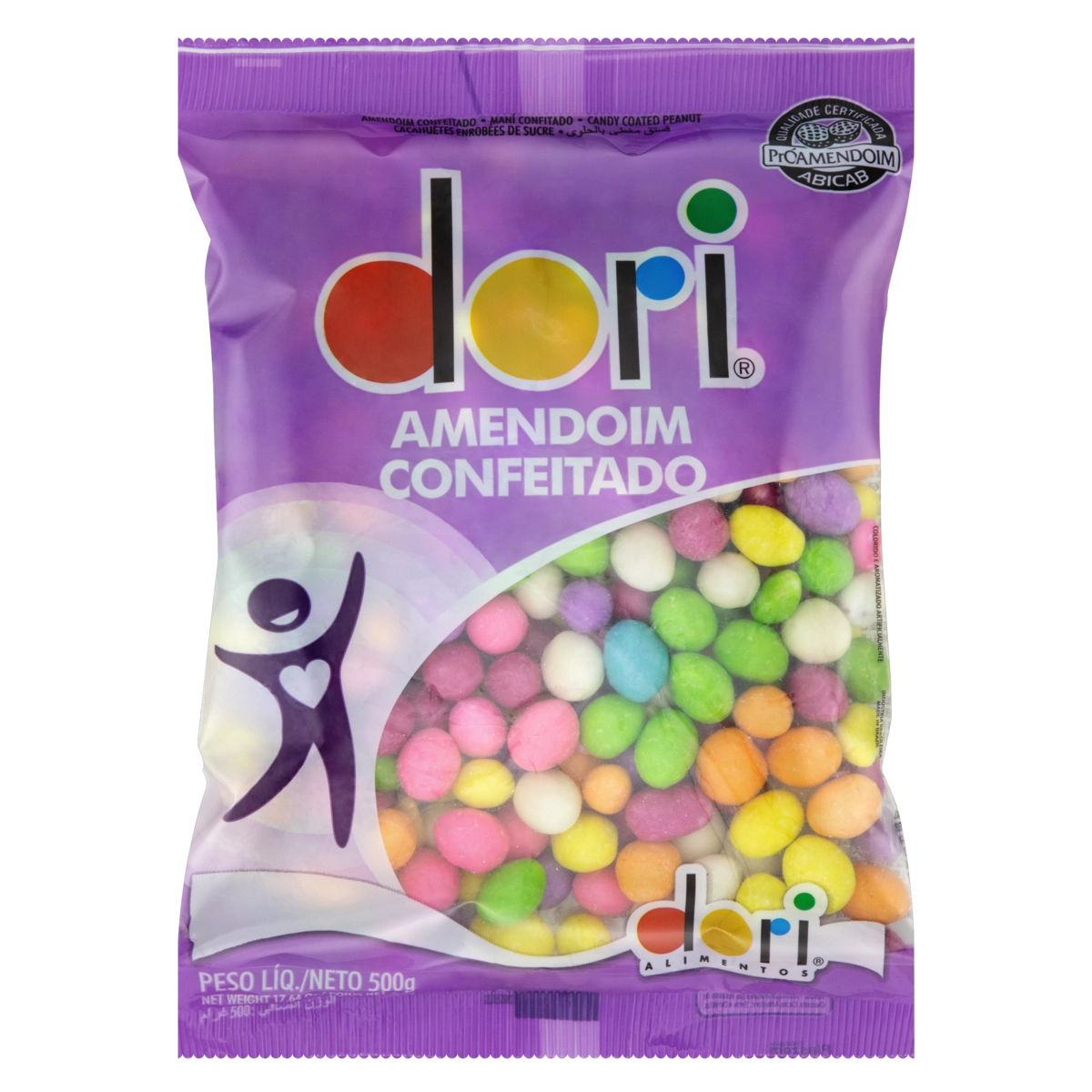 Amendoim Confeitado Dori Pacote 500g