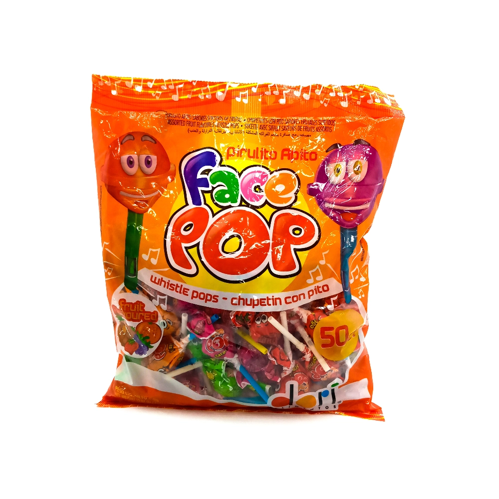 Pirulito Facepop Apito Dori