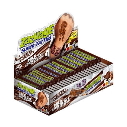 Pirulito Zazuage Dori Leite E Chocolate