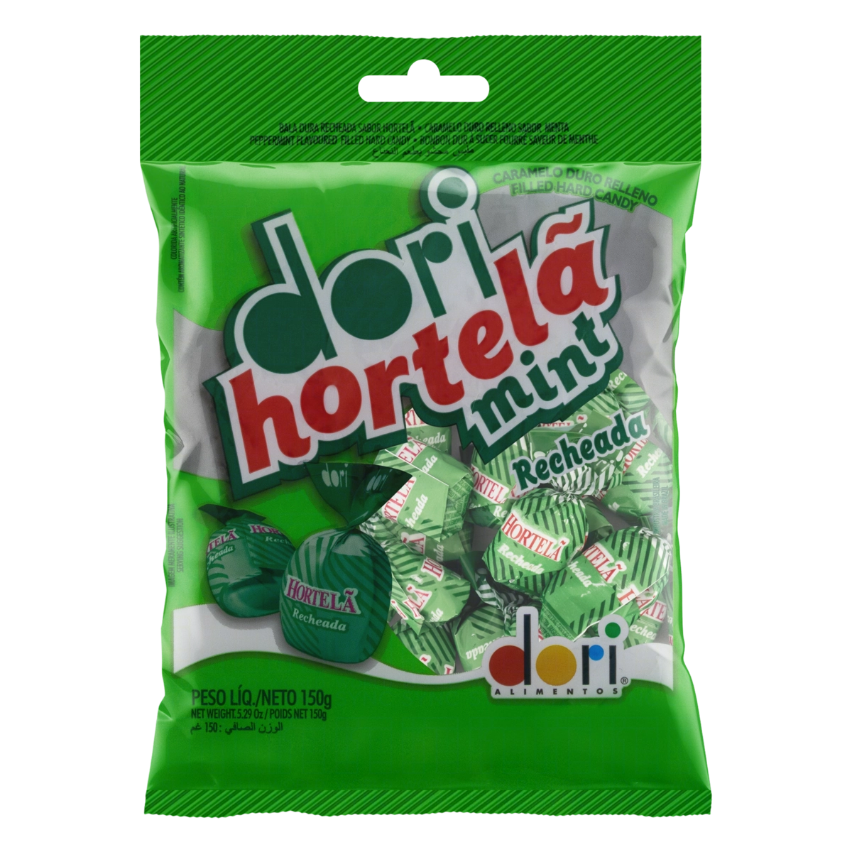 Bala Dori Hortela Recheada