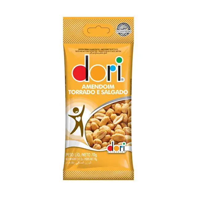 Amendoim Dori Torr/salgadinho S/pele 70gr