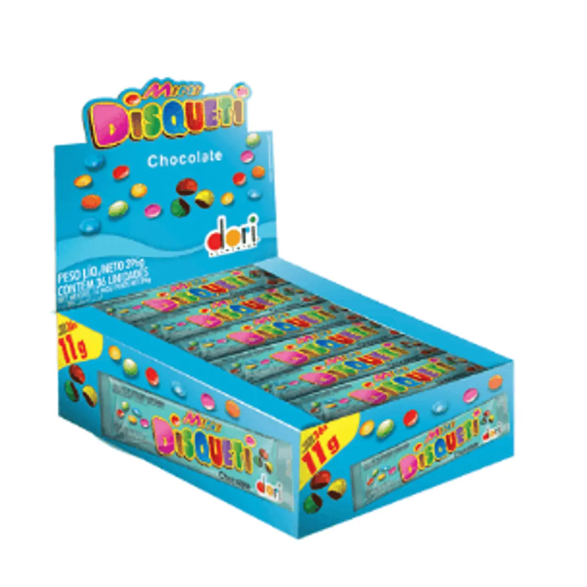 Mini Disqueti Dori 36unidade X