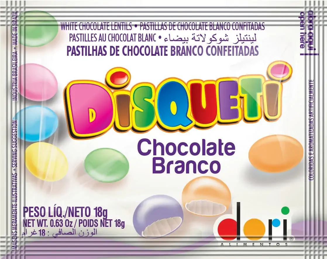 Dori Disqueti 18gr Choc Br