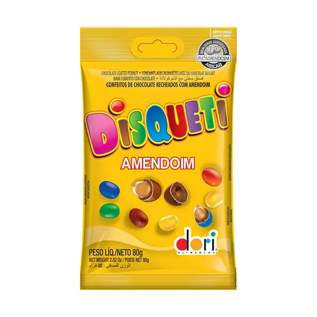 Disqueti Dori Amendoim Chocolate