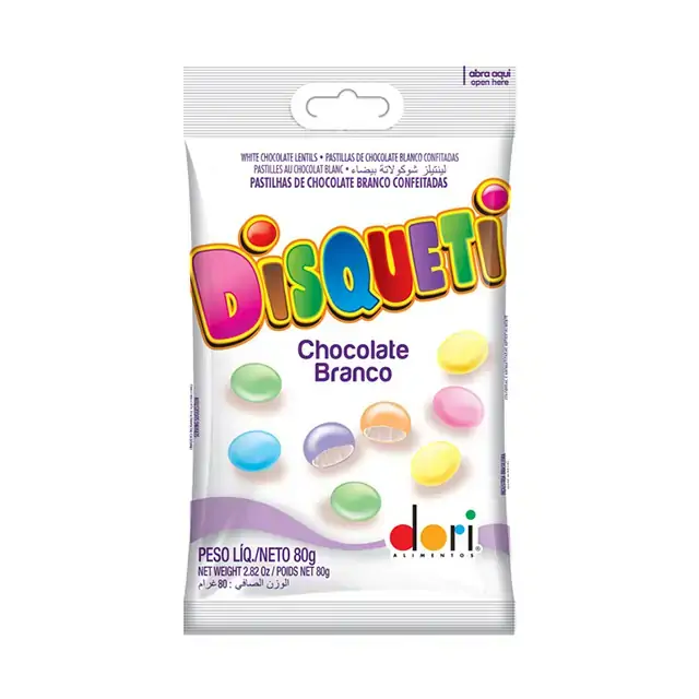 Disqueti Dori Chocolate Branco