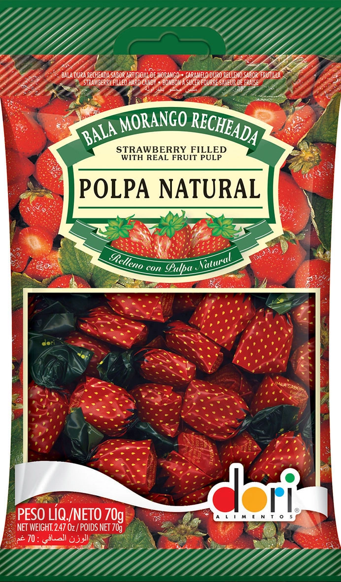 Bala Dori Polpa Natural 70g