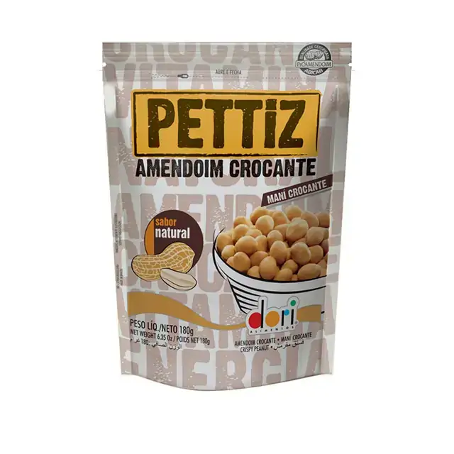 Amendoim Pettiz Natural Pouch 180g