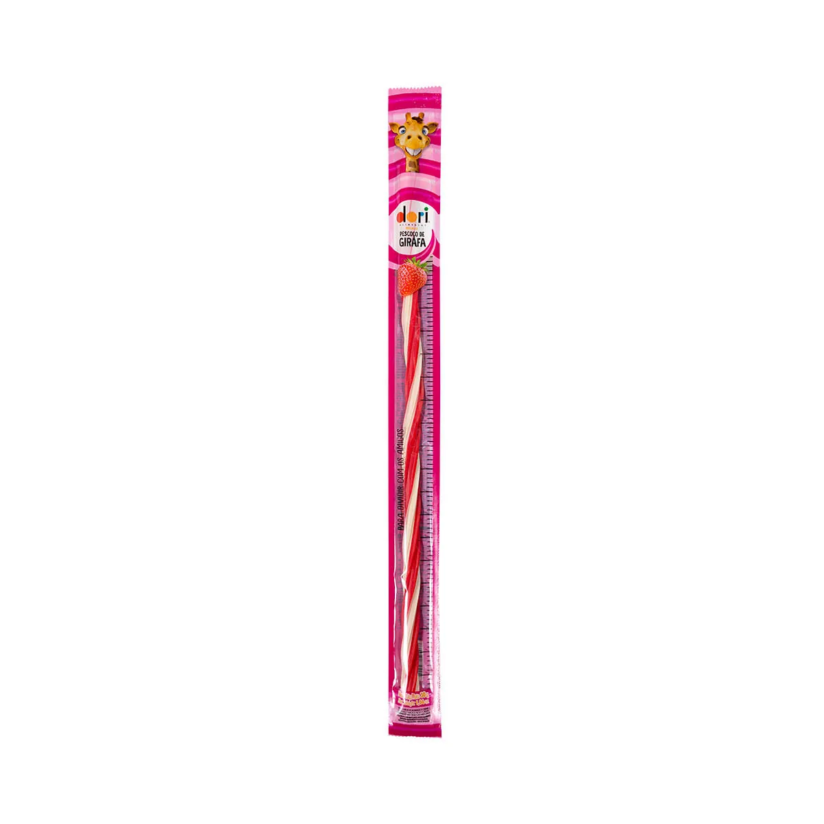Bala de Gelatina Morango Dori Pescoço de Girafa 30g
