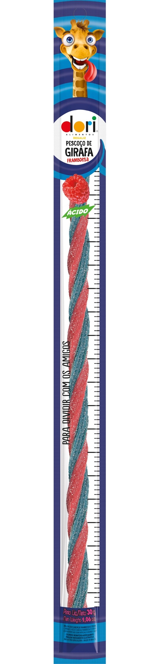 Bala Dori 30g Regaliz Pesc.girafa Gota Cola Acido