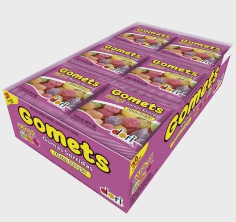 Bala Goma Mini Sino Sort Minigumdrops 18g Dori