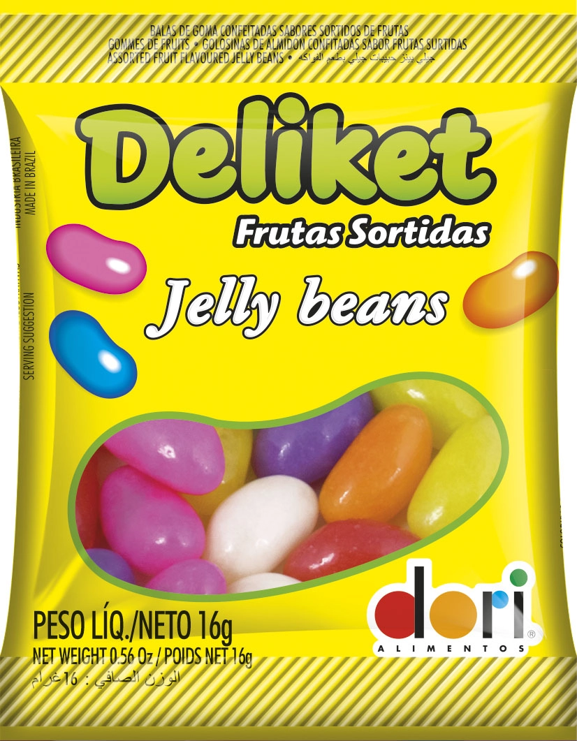 Bala Deliket Frutas 16g Dori