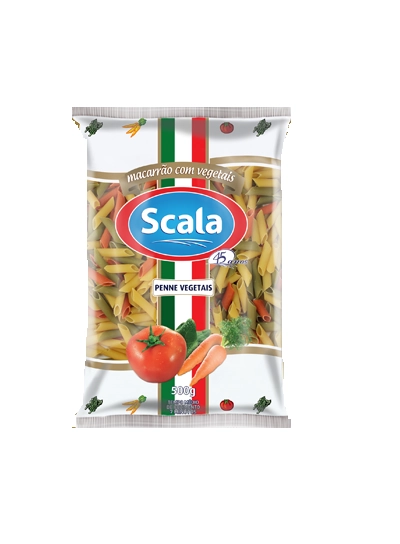 Macarrão Scala C/ovos Vegetais Penne