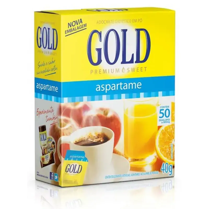 Adocante Gold Em Po C/50 Envelopes