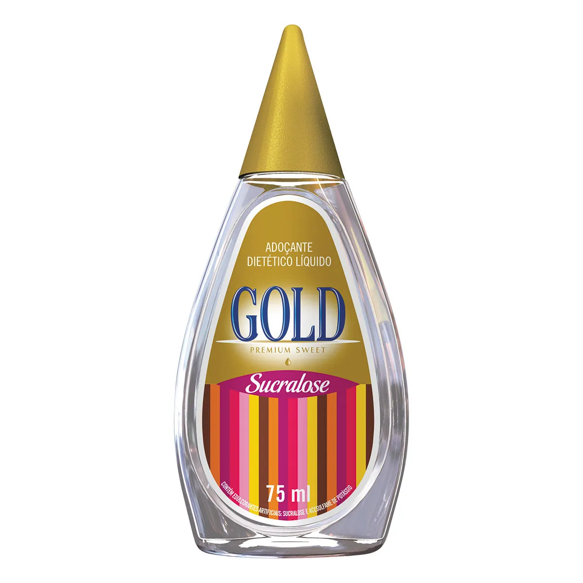 Adoçante Líquido Sucralose Gold Premium Sweet Caixa 75ml