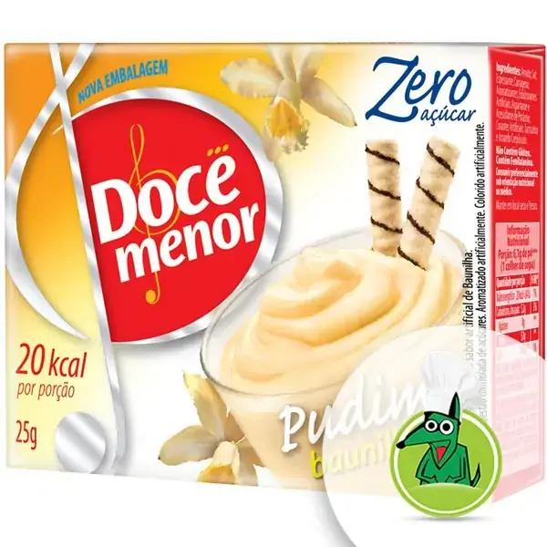 Pudim Doce Menor 25gr Baunilha
