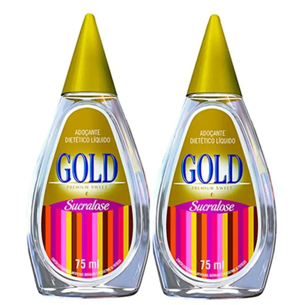 Adocante Líquido Gold Sucralose Lv2 Pg1