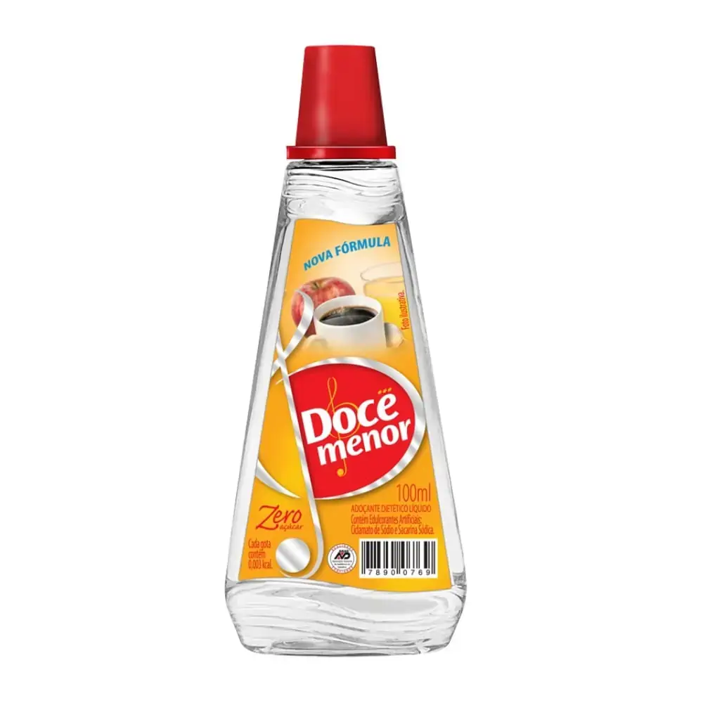 Doce E Menor Adoçante Dietético Líquido