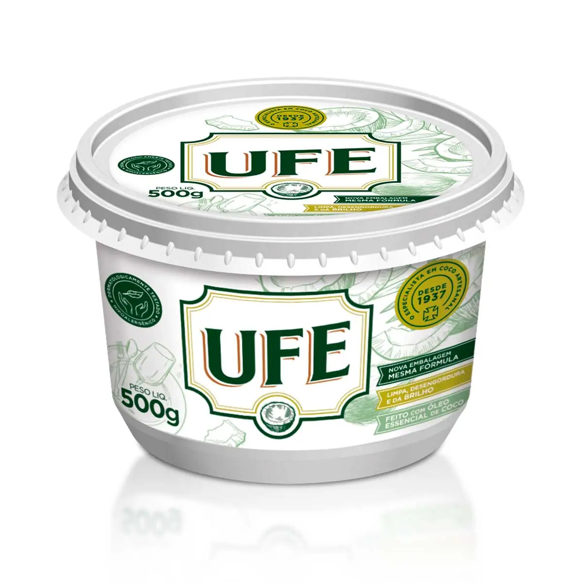 Sabão de Coco em Pasta UFE 500g