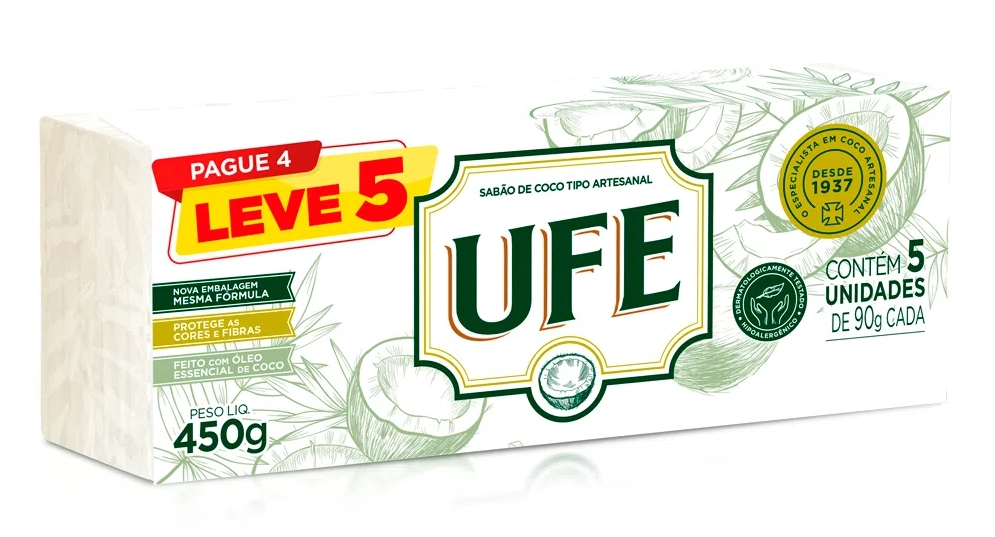 Sabao Pedra Ufe 90g L5 P4 Coco